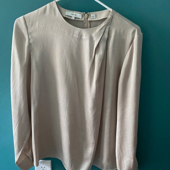 Vince Cream Blouse - Picture 3 of 6